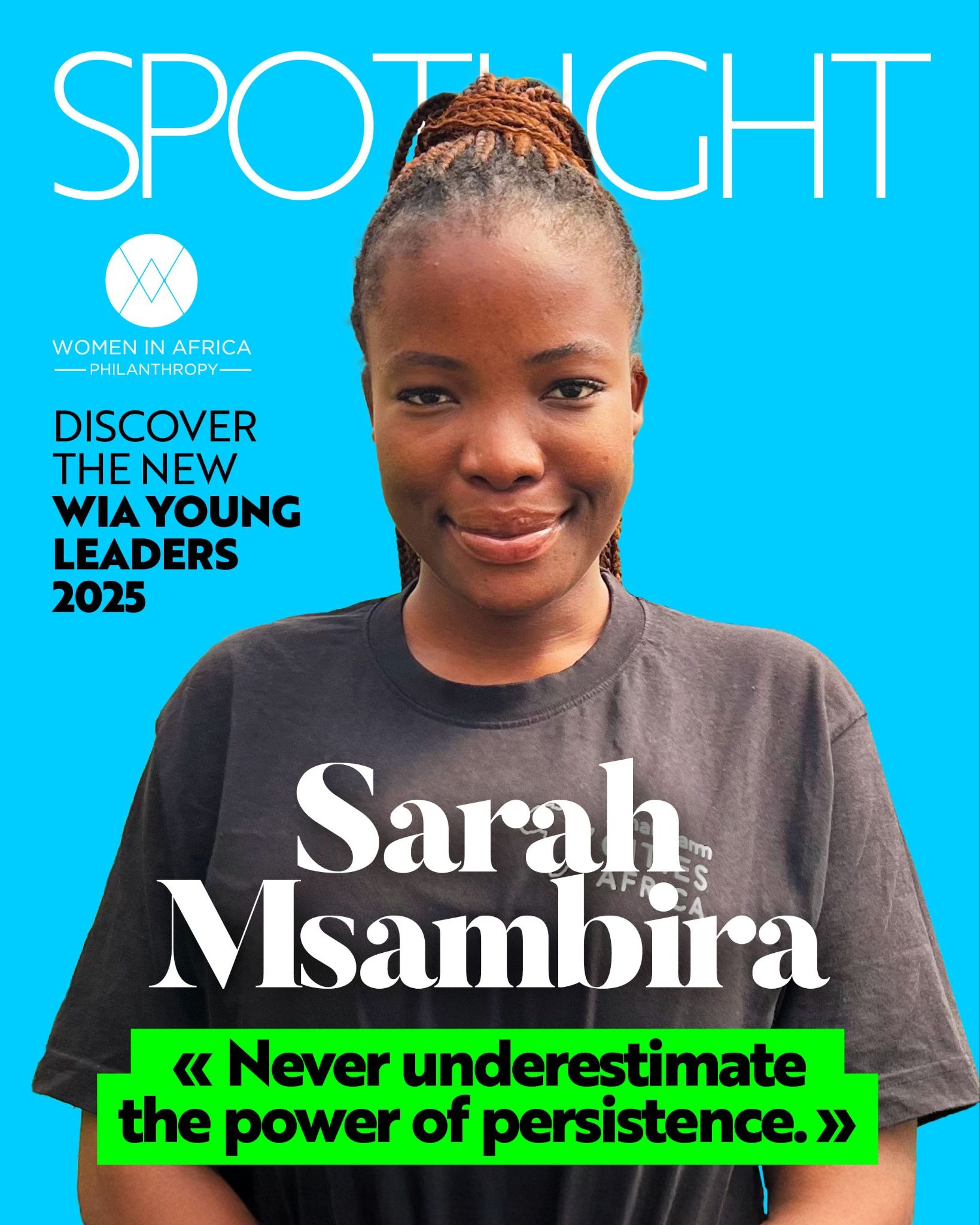 WIA Philanthropy Spotlight: Sarah Msambira 2025 Young Leader 