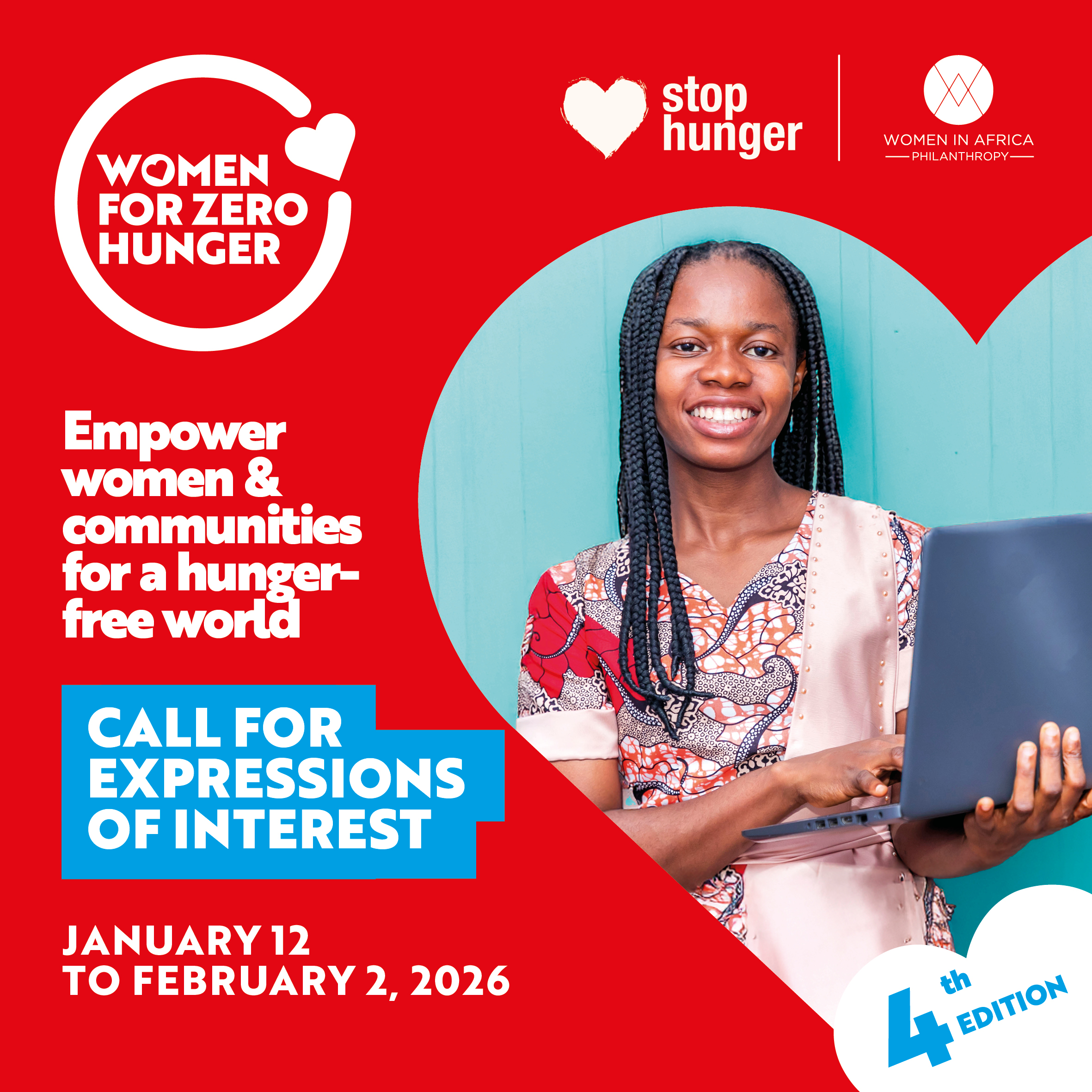 Women for Zero Hunger 2026: Call for Applications to Support Women’s Economic Empowerment and Food Security in Africa