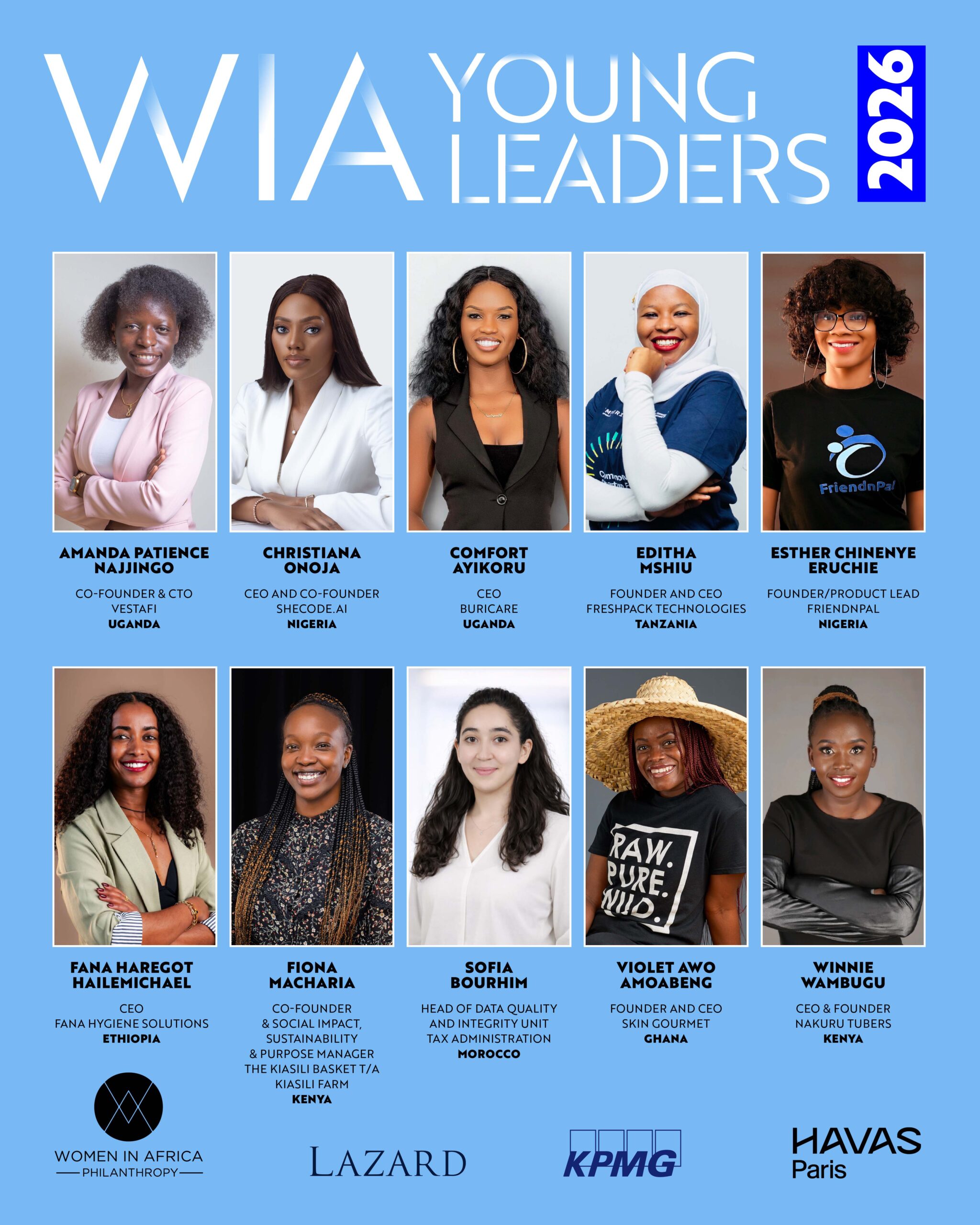 Meet the WIA Young Leaders 2026